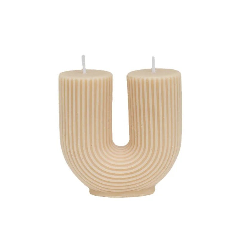 U - Shaped Scented Candles | Trending Candles, Colourful, Long - Lasting - VarietyGifts