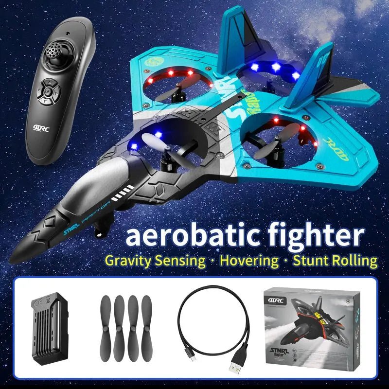 V17 Remote Control Fighter Jet | RC Airplane, Remote Controlled Glider - VarietyGifts