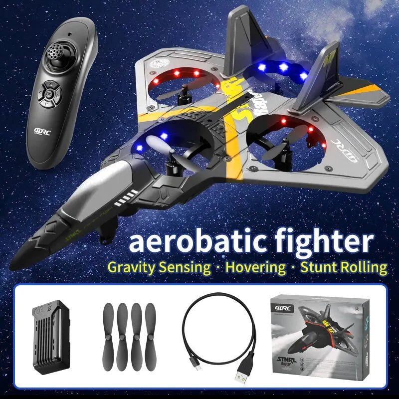 V17 Remote Control Fighter Jet | RC Airplane, Remote Controlled Glider - VarietyGifts