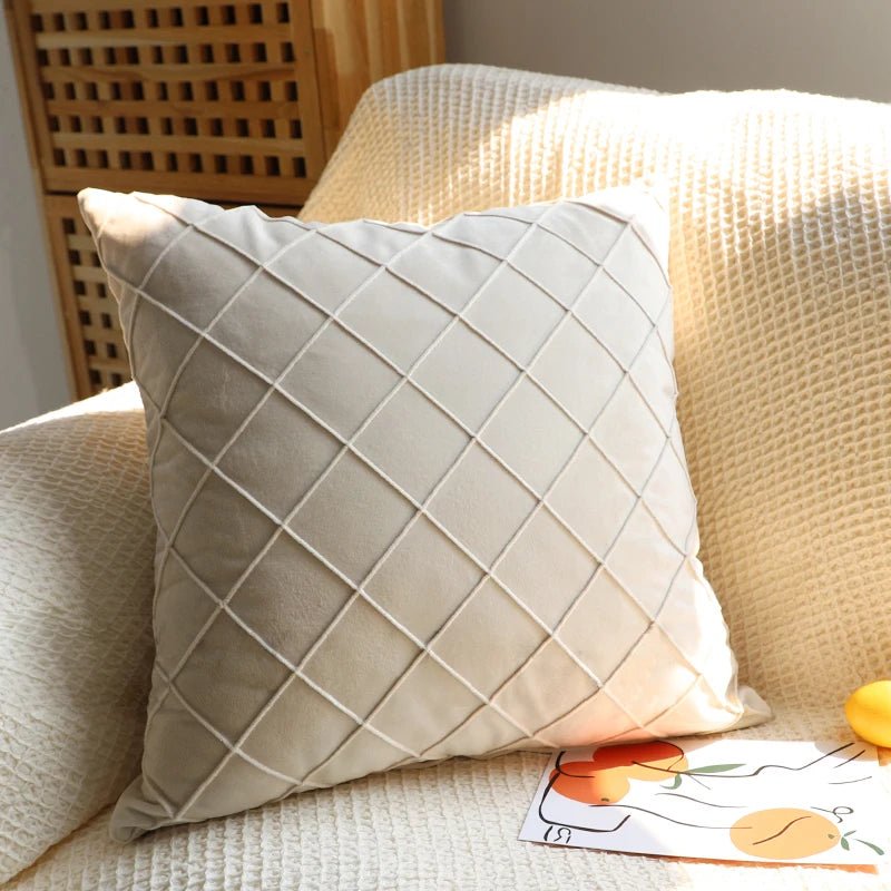 Velvet Cushion Cover | Multi - Colour, Soft, Modern, Cozy - VarietyGifts