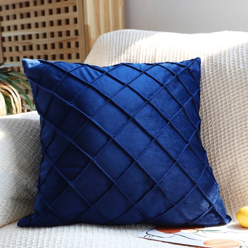 Velvet Cushion Cover | Multi - Colour, Soft, Modern, Cozy - VarietyGifts