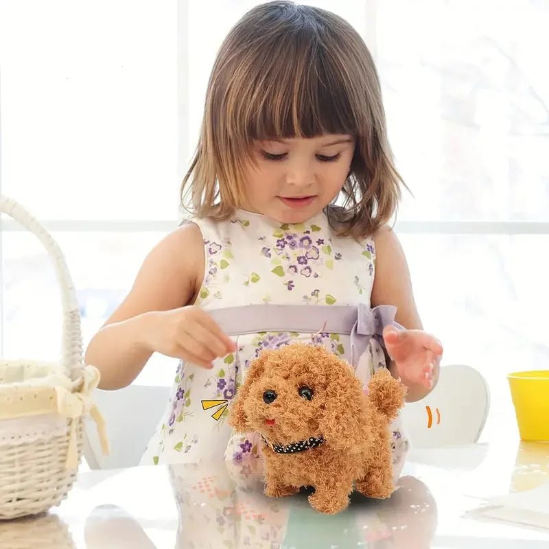 Walking & Barking Toy Dog | Tail Wagging Interactive Plush For Kids - VarietyGifts