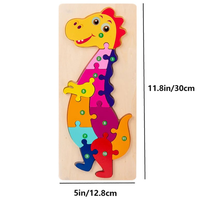 Wooden Jigsaw for Kids | Puzzle Solving, Learning Educational Toys - VarietyGifts