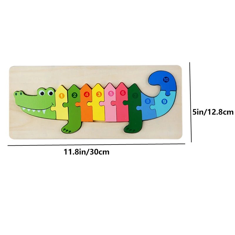 Wooden Jigsaw for Kids | Puzzle Solving, Learning Educational Toys - VarietyGifts