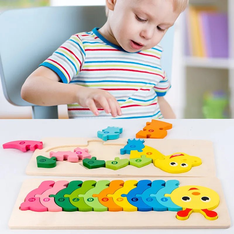 Wooden Jigsaw for Kids | Puzzle Solving, Learning Educational Toys - VarietyGifts