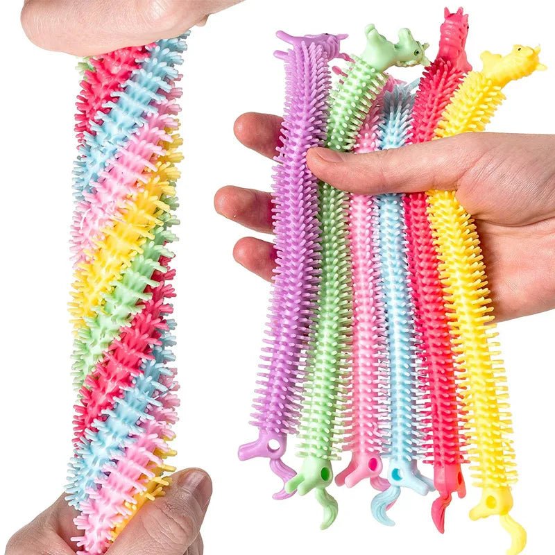 Worm Noodle Stretch String 5pcs | Fidget Sensory Toys For Children - VarietyGifts