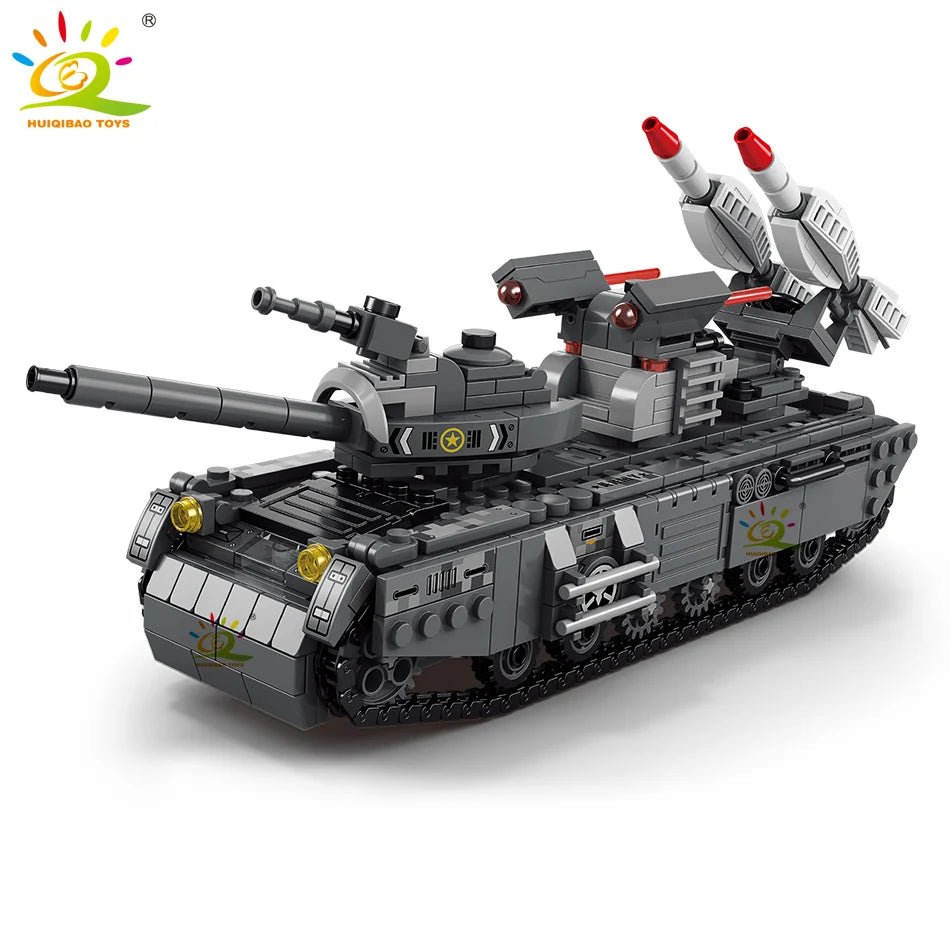 WW2 Military Lego Set 648pcs | 6in1 Building Blocks, Military Vehicles - VarietyGifts